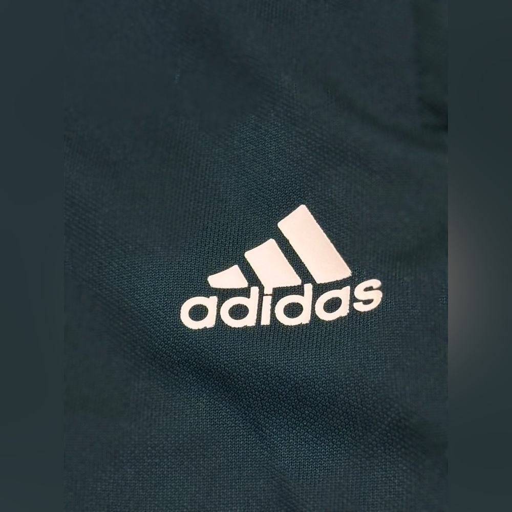 Adidas Women’s CLIMACOOL Athletic Joggers Pink 3 Stripes, Size XS, Leg Zipper - Picture 3 of 12